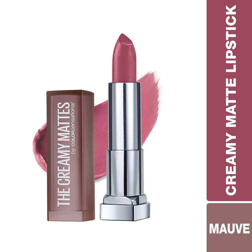 Maybelline New York Color Sensational Creamy Matte Lipstick / 636 Lively Violet - DrMediCart