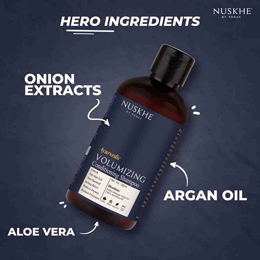 Nuskhe By Paras Ayurvedic Volumizing Conditioning Shampoo
