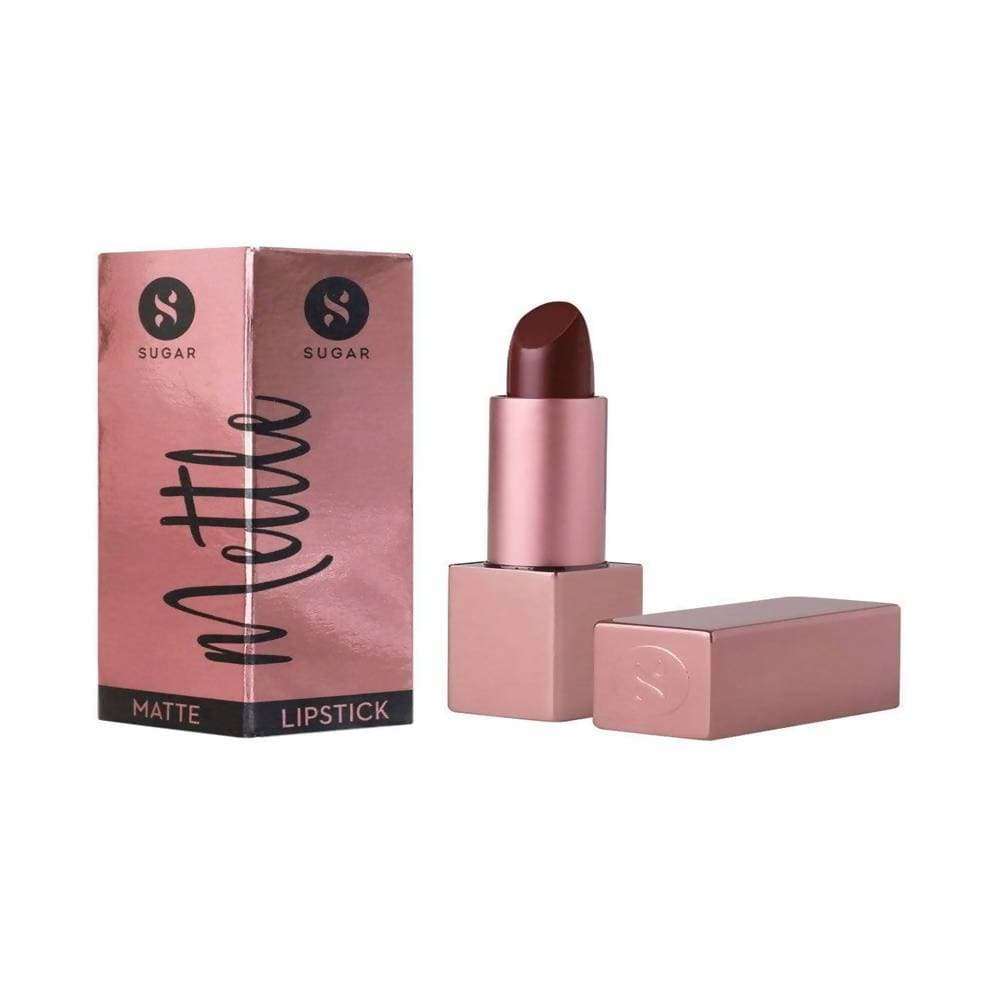 Sugar Mettle Matte Lipstick - Lyssa (Deep Burgundy Red) - DrMediCart