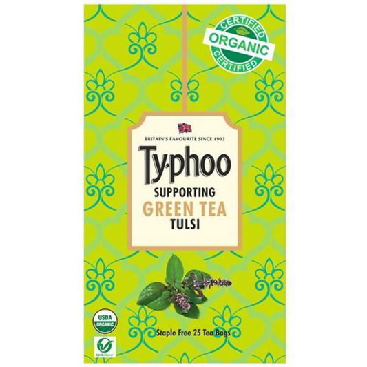 Buy Typhoo Supporting Tulsi Green Tea Bags from DrMediCart