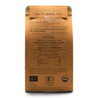 Makaibari Treasures Bai Mu Dan Darjeeling Peony White Tea