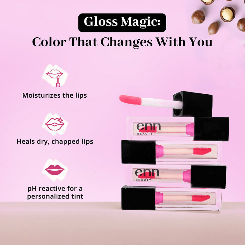 Enn Color Changing pH Lip & Cheek Oil Gloss Made