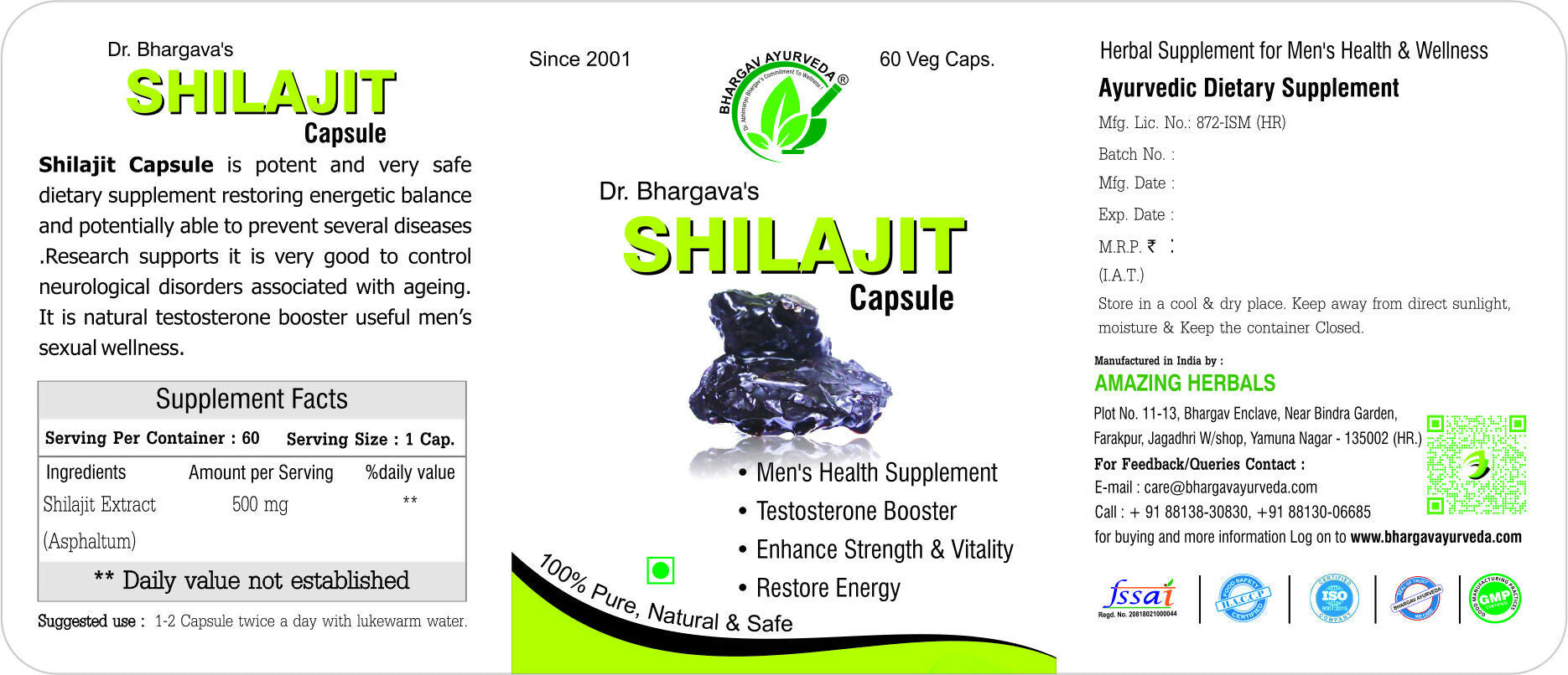 Dr.Bhargav’s SJ Capsules