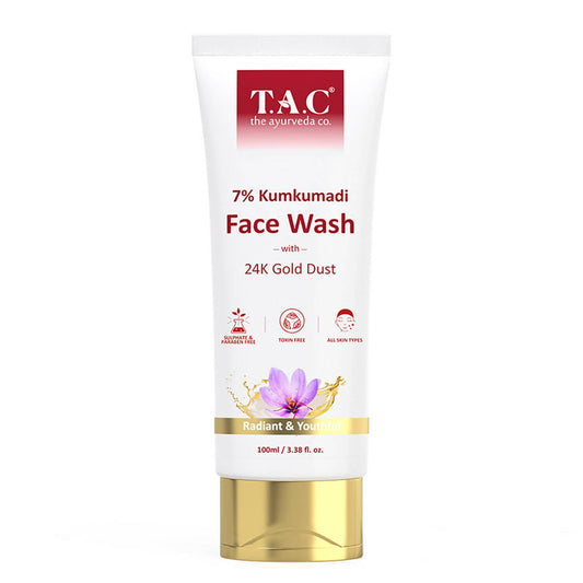 TAC - The Ayurveda Co. 7% Kumkumadi Face Wash for Glowing Skin