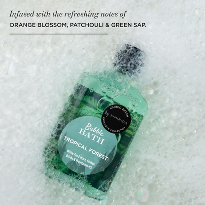 Kimirica Tropical Forest Bubble Bath For Soothing Exotic Bath
