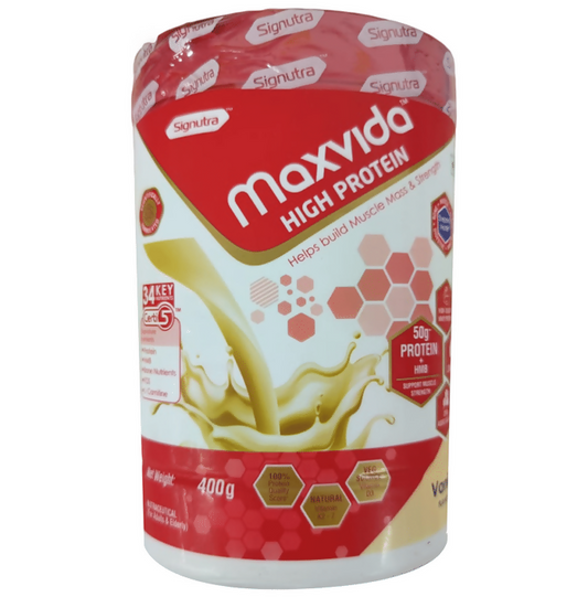 Maxvida High Protein Powder Vanilla Flavor