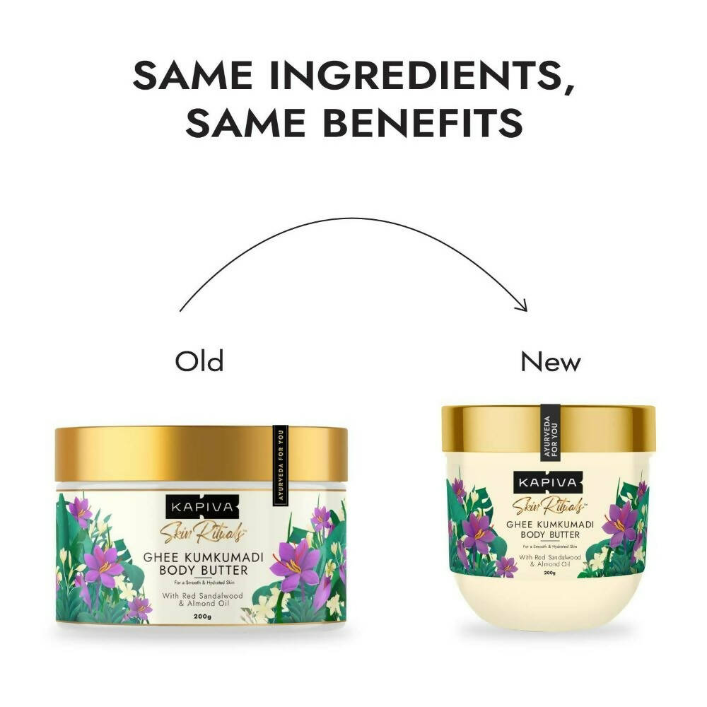 Kapiva Ayurveda Skin Rituals Ghee Kumkumadi Body Butter