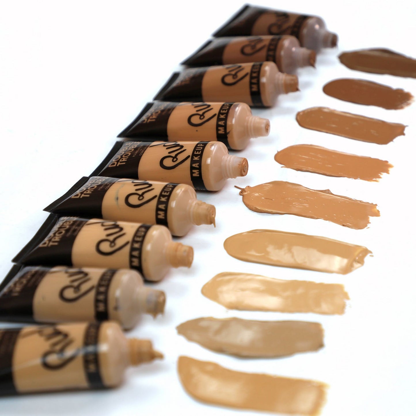 Rude Cosmetics Double Trouble Foundation + Concealer - Cotton 02