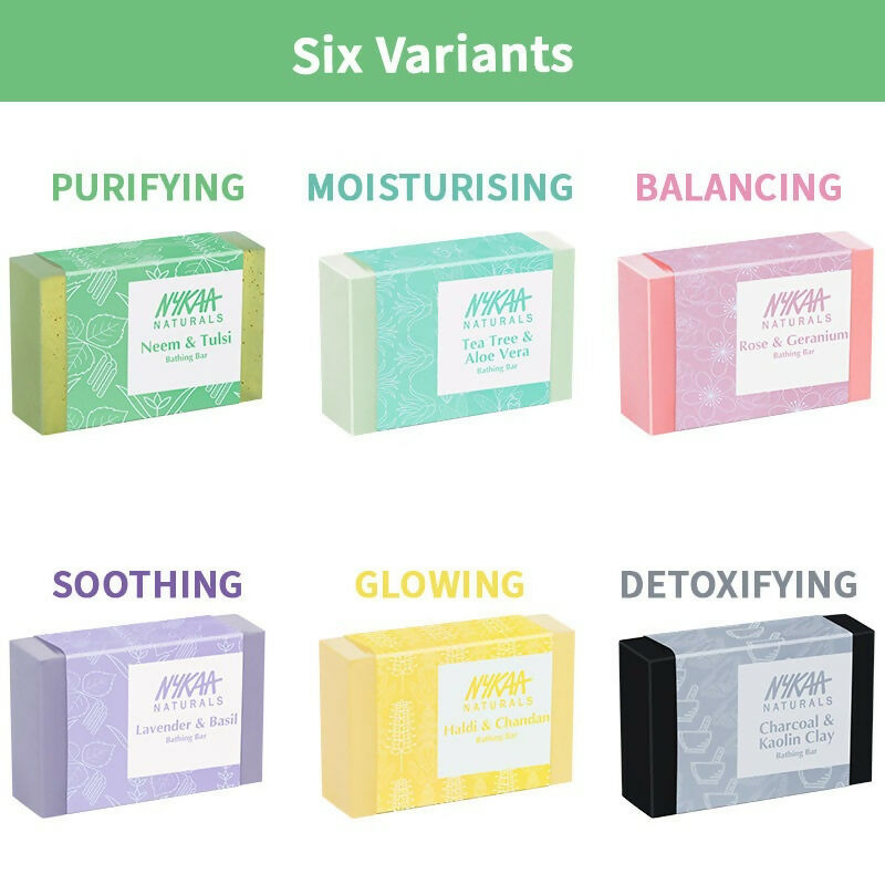 Nykaa Naturals Neem & Tulsi Purifying Bathing Soap - Drmedicart