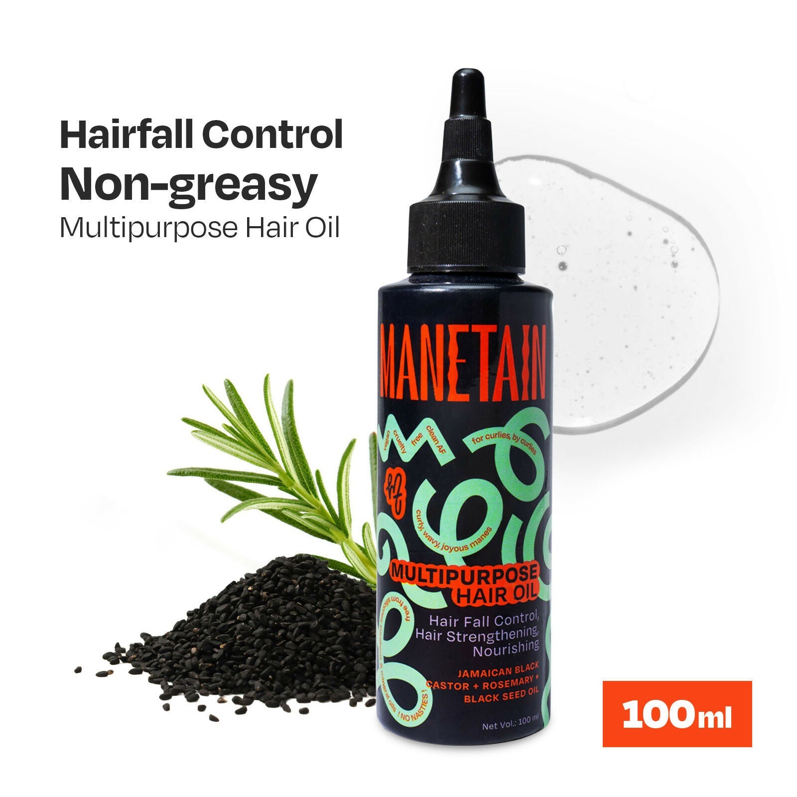Manetain Multipurpose Hair Oil