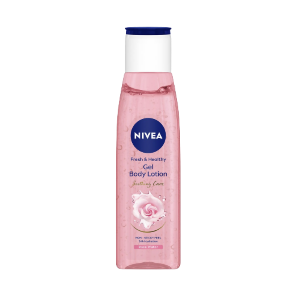 Buy Nivea Fresh & Healthy Rose Water Gel Body Lotion Non Sticky Feel from DrMediCart, Ship from India to USA