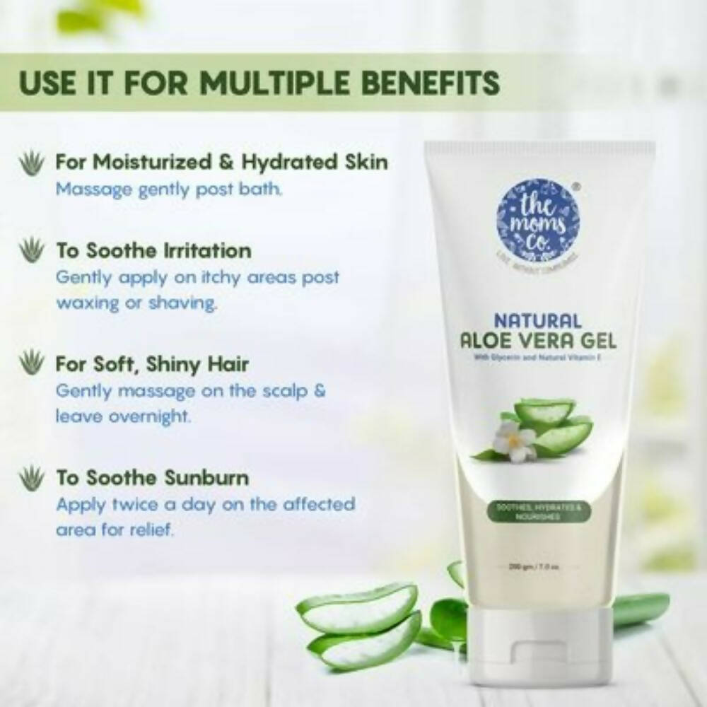 The Moms Co Natural Aloe Vera Gel - Drmedicart