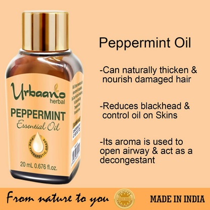 Urbaano Herbal Peppermint Essential Oil