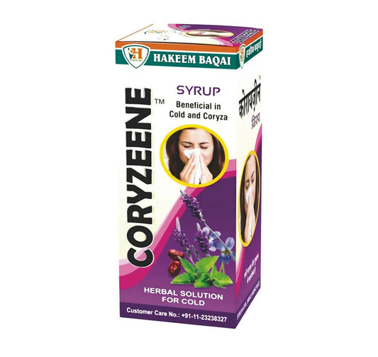 Buy Hakeem Baqai's Coryzeene Syrup from DrMediCart, Ship from India to USA