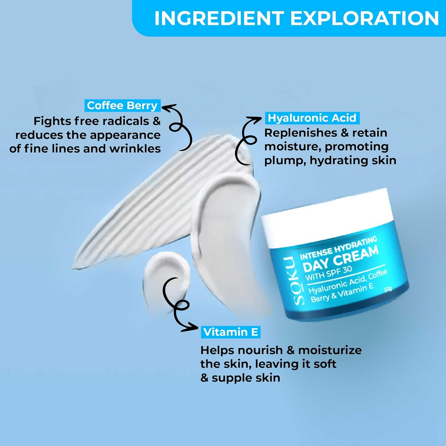 SOKU Intense Hydrating Day Cream With SPF 30