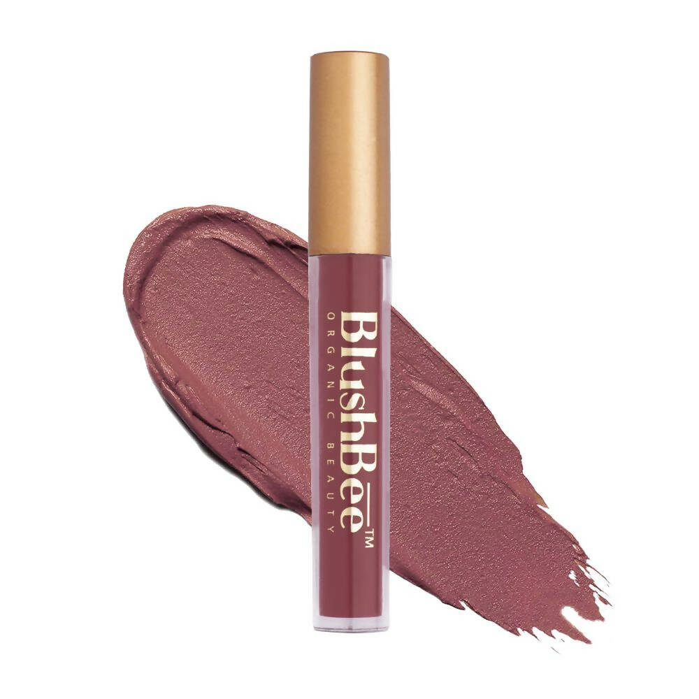 Buy BlushBee Organic Beauty Lip Nourishing Liquid Lipstick - Touch Of Mauve from DrMediCart, Ship from India to USA