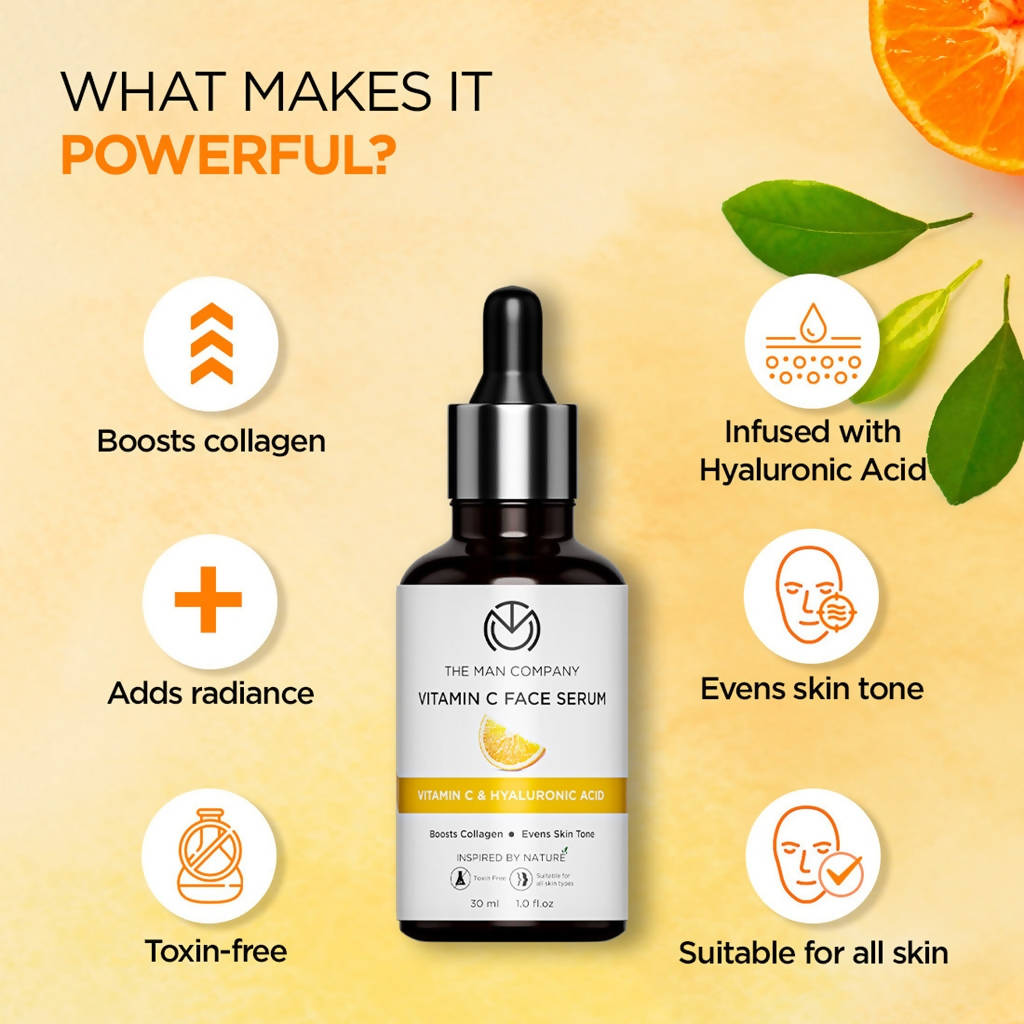 The Man Company Vitamin C Face Serum - Drmedicart