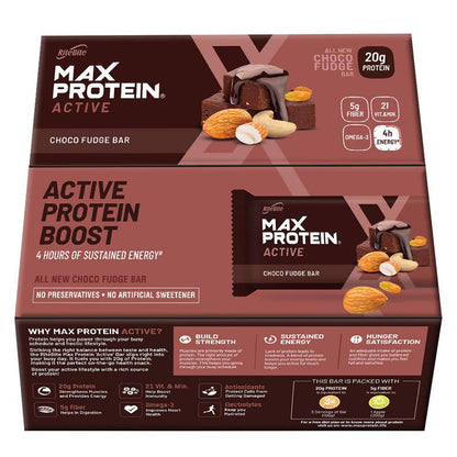 RiteBite Max Protein Active Choco Fudge Bar