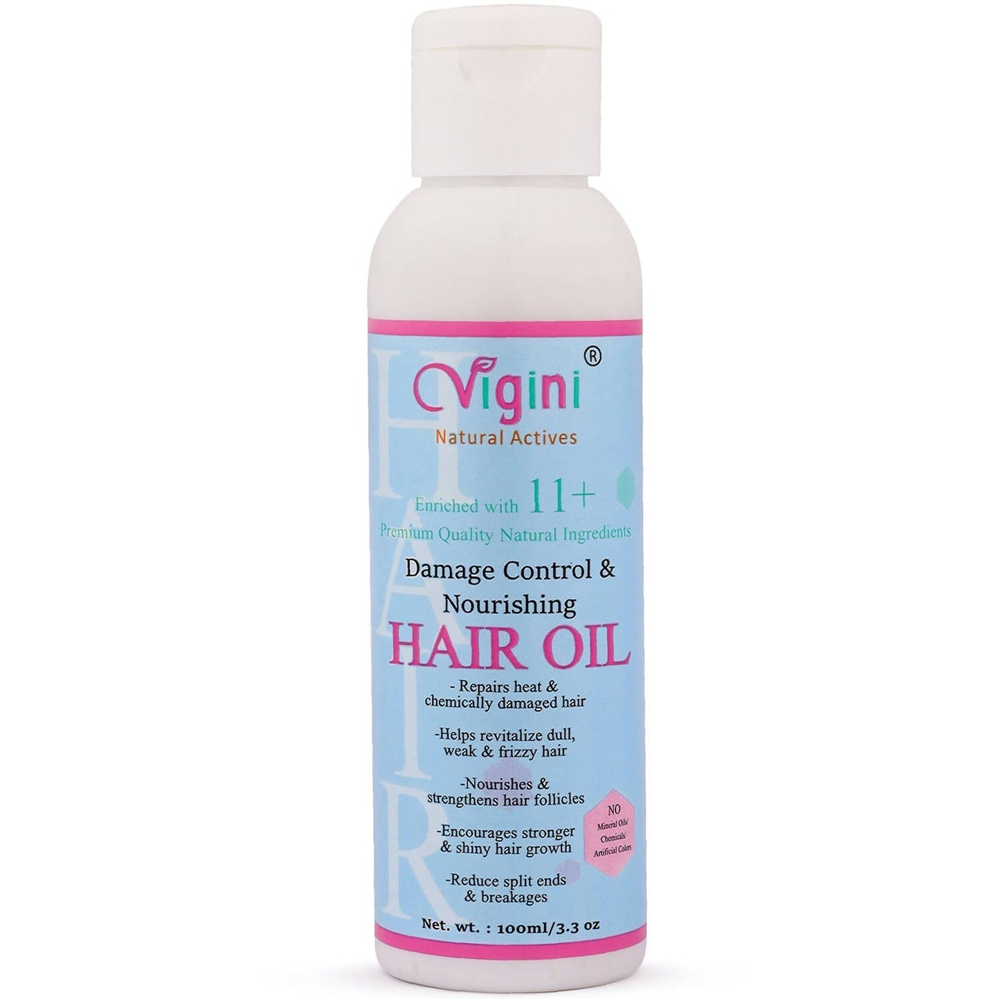 vigini damage repair nourishing hair care tonic oil with keratin brahmi coconut oil buy in usa