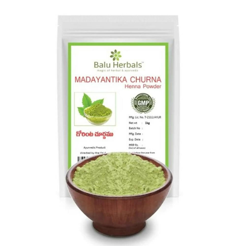 Balu Herbals Madayantika Churna Henna Powder