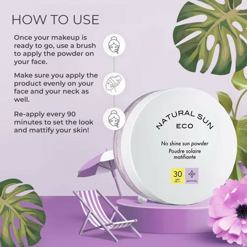 The Face Shop Natural Sun Eco No Shine Sun Powder SPF 30 - Korean Skincare