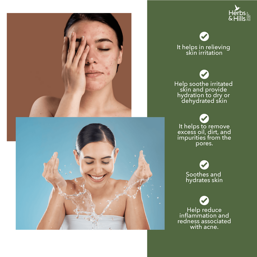 Herbs & Hills Clarifying Tea Tree Face Wash