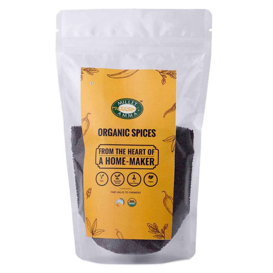 Buy Millet Amma Organic Mustard Brown Small Seeds from DrMediCart, Ship from India to USA