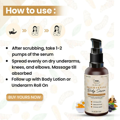 The Natural Wash Brightening Body Serum