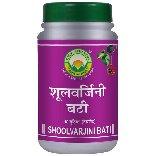 Buy Basic Ayurveda Shoolvarjini Bati from DrMediCart, Ship from India to USA
