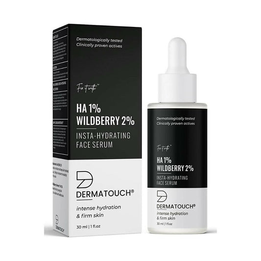 Buy Dermatouch 1% Hyaluronic Acid & 2% Wildberry Insta-Hydrating Face Serum from DrMediCart, Ship from India to USA