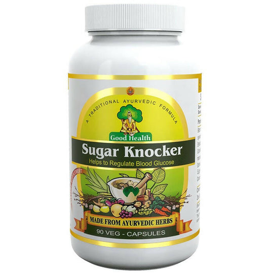 Sushrut Ayurved Good Health Sugar Knocker Veg Capsules
