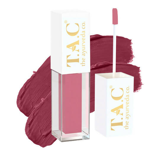 TAC - The Ayurveda Co. Liquid Matte Nude Lipstick - DrMediCart
