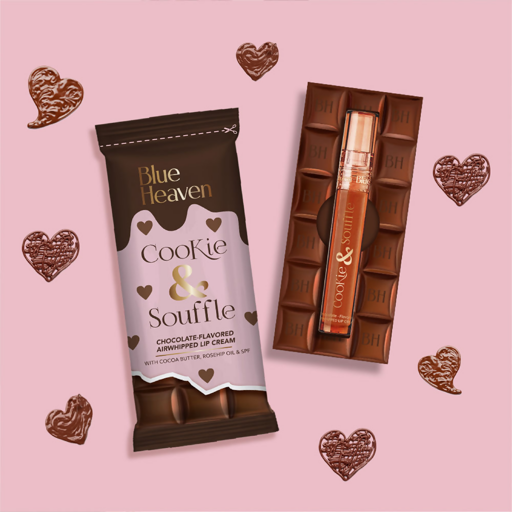 Blue Heaven Cookie & Souffle Liquid Matte Lipstick - Cocoa Addict