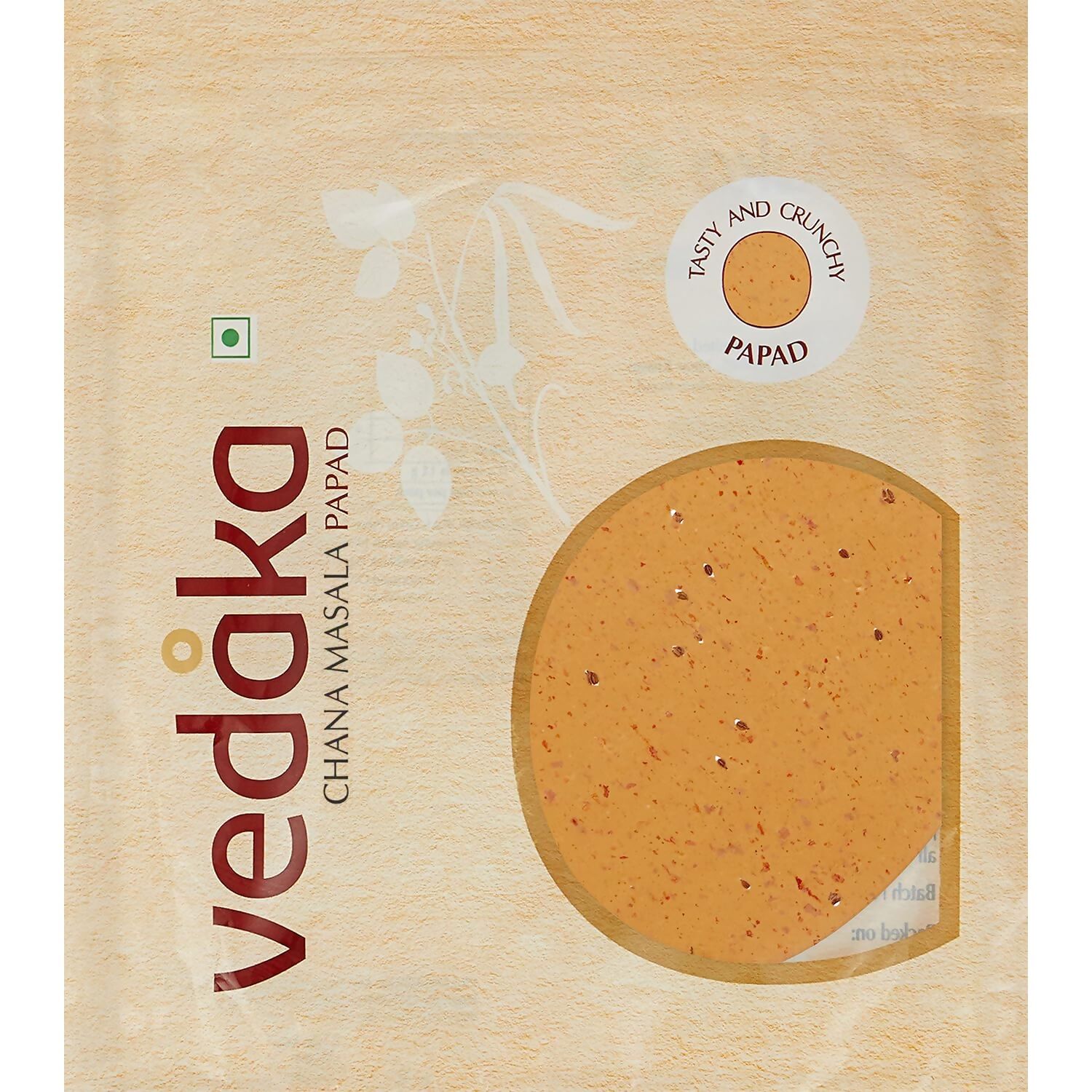 Buy Vedaka Chana Masala Papad from DrMediCart
