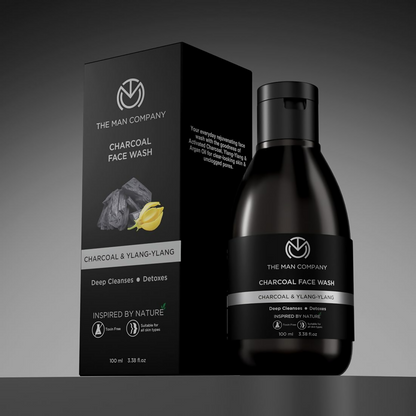 The Man Company Activated Charcoal Face Wash For Men