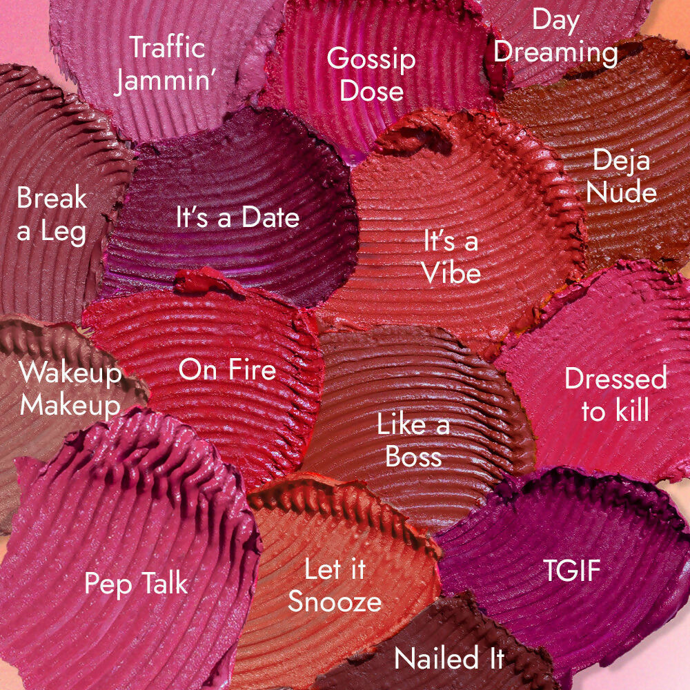 Nykaa So Creme Creamy Matte Lipstick - Pretty In Pink