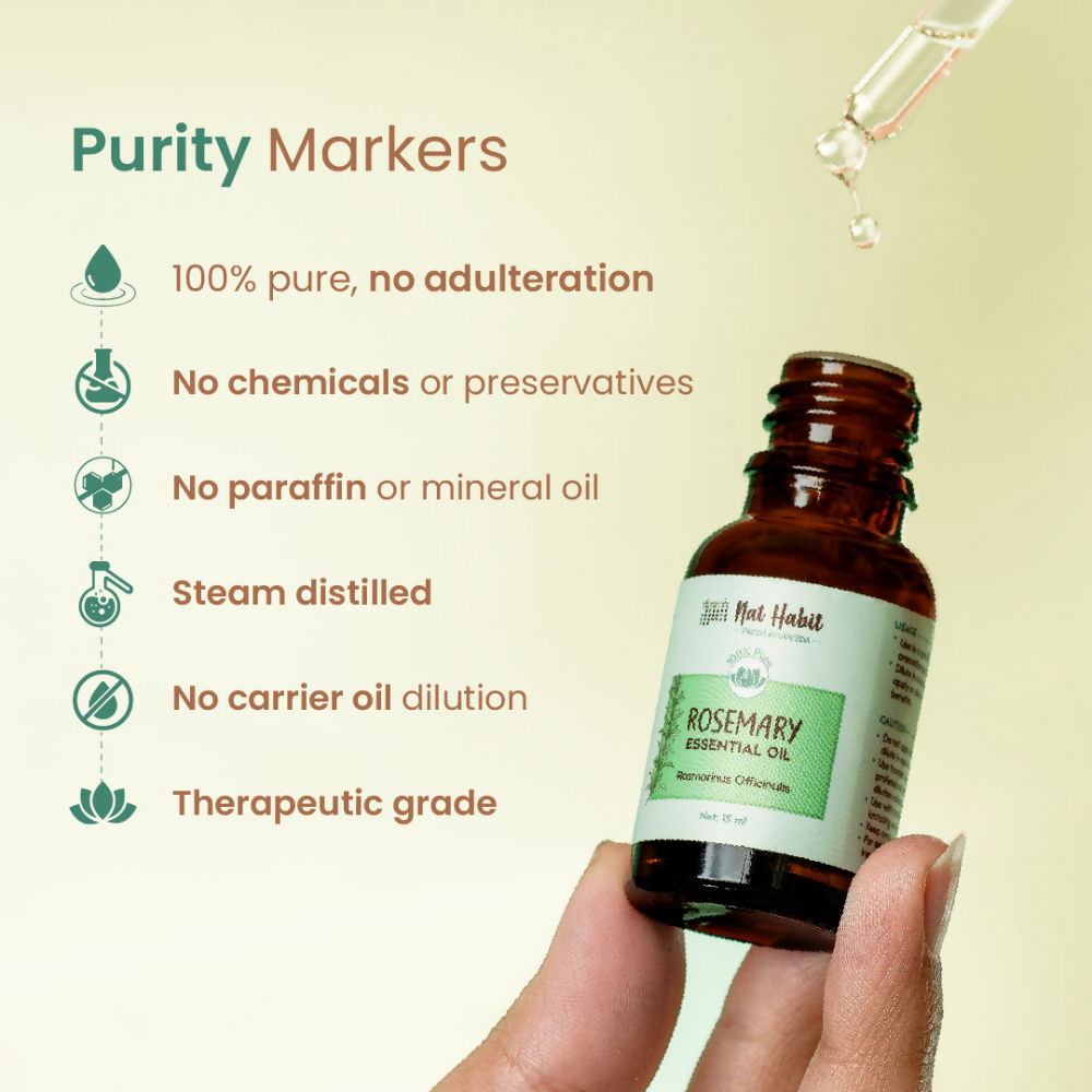Nat Habit Rosemary Essential Oil
