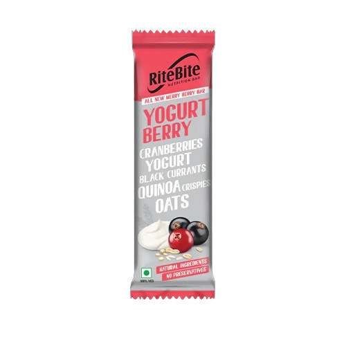 Buy RiteBite Max Protein Yogurt Energy Berry Nutrition Bar from DrMediCart