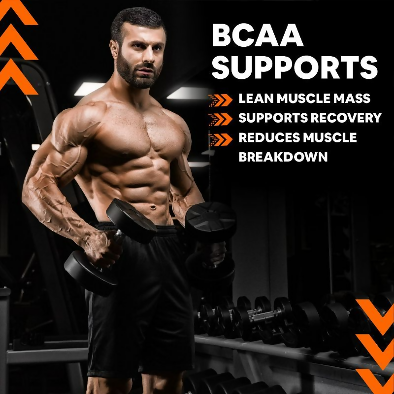 Carbamide Forte BCAA Powder With 2:1:1 Ideal Ratio - Orange Flavour