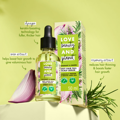 Love Beauty And Planet Onion & Rosemary Anti Hairfall Scalp Serum
