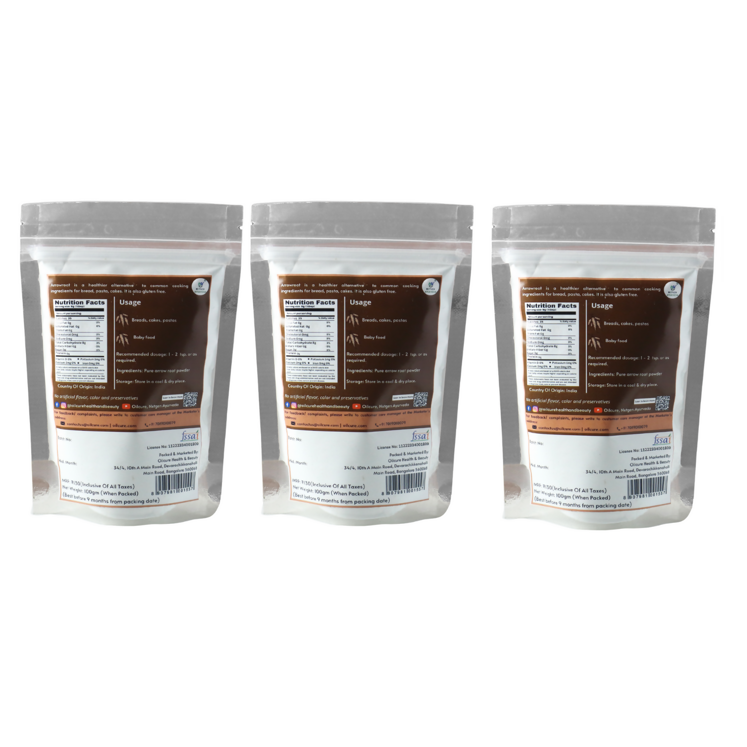 Nxtgen Ayurveda Arrowroot Powder