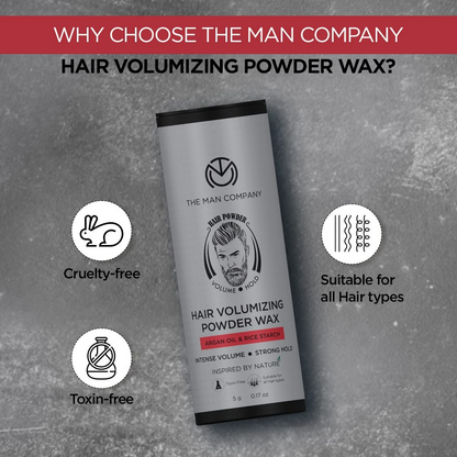 The Man Company Hair Volumizing Powder Wax