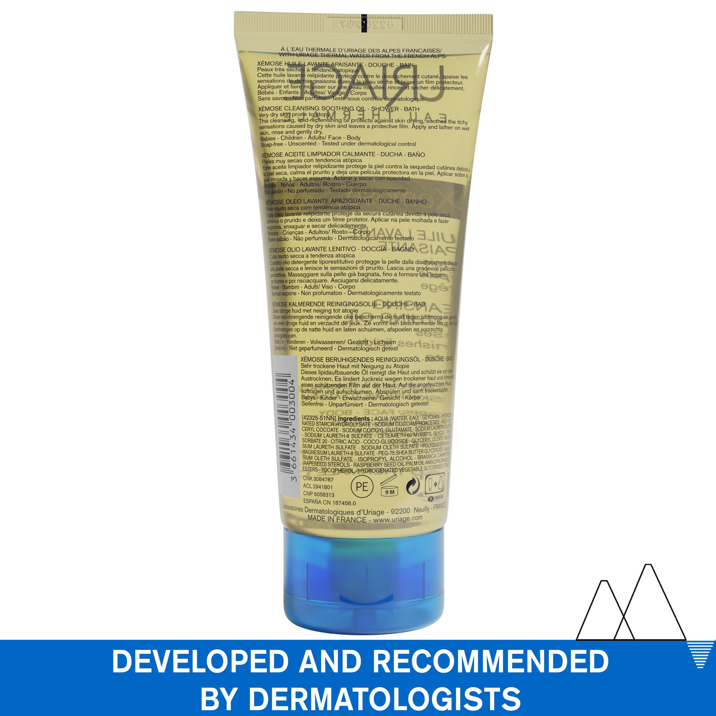 Uriage Xemose Cleansing Soothing Oil