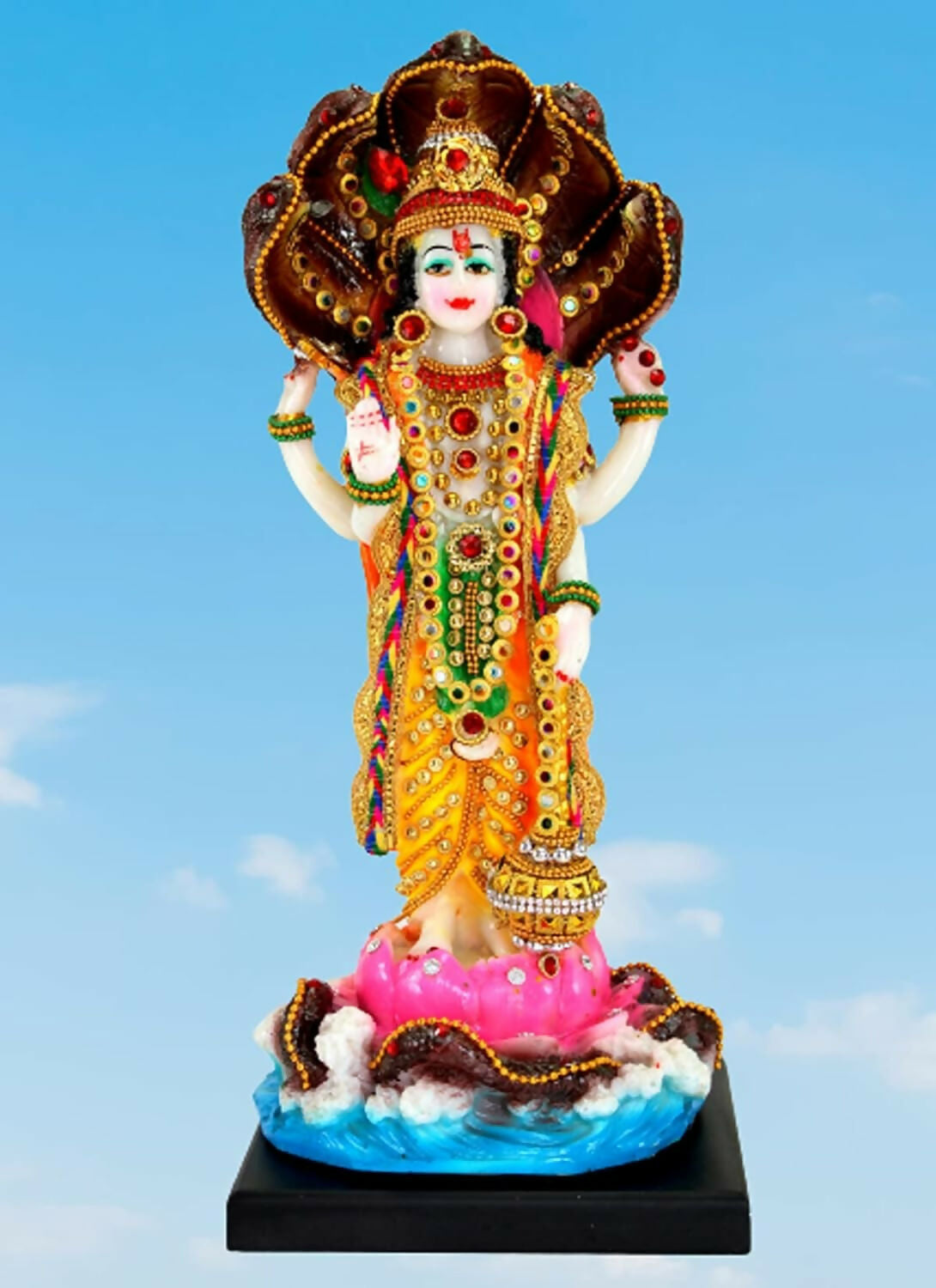 Buy Esplanade Resin Vishnu Narayana Murti Idol
