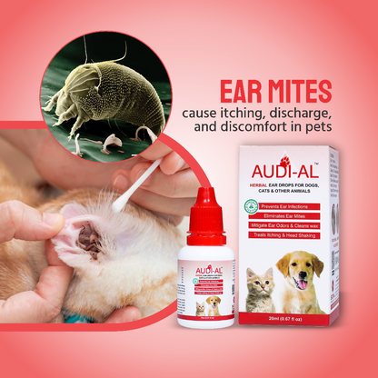 Satya Pharmaceuticals Ayurveda Audi-Al Ear Drops (Veterinary)