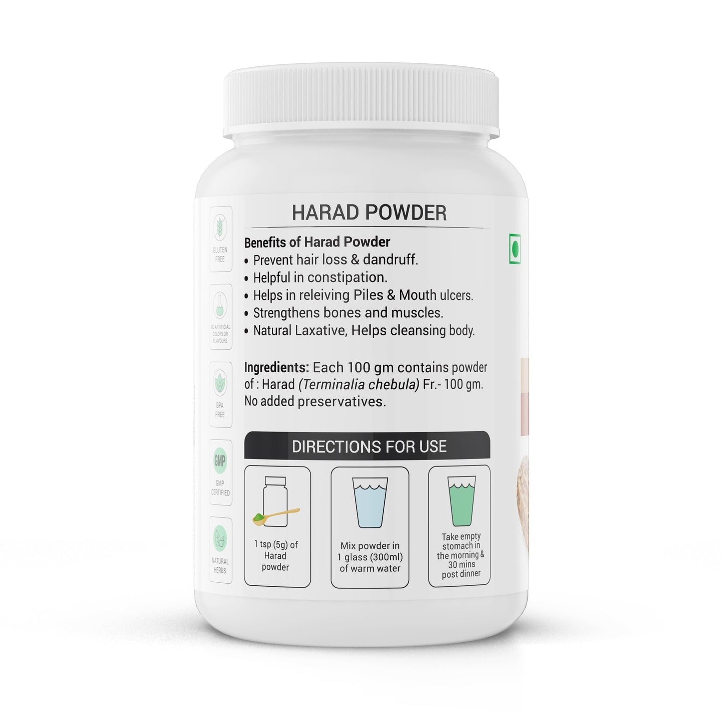 Krishna's Herbal & Ayurveda Harad Powder
