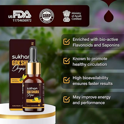 Sukham Gokshura Drops