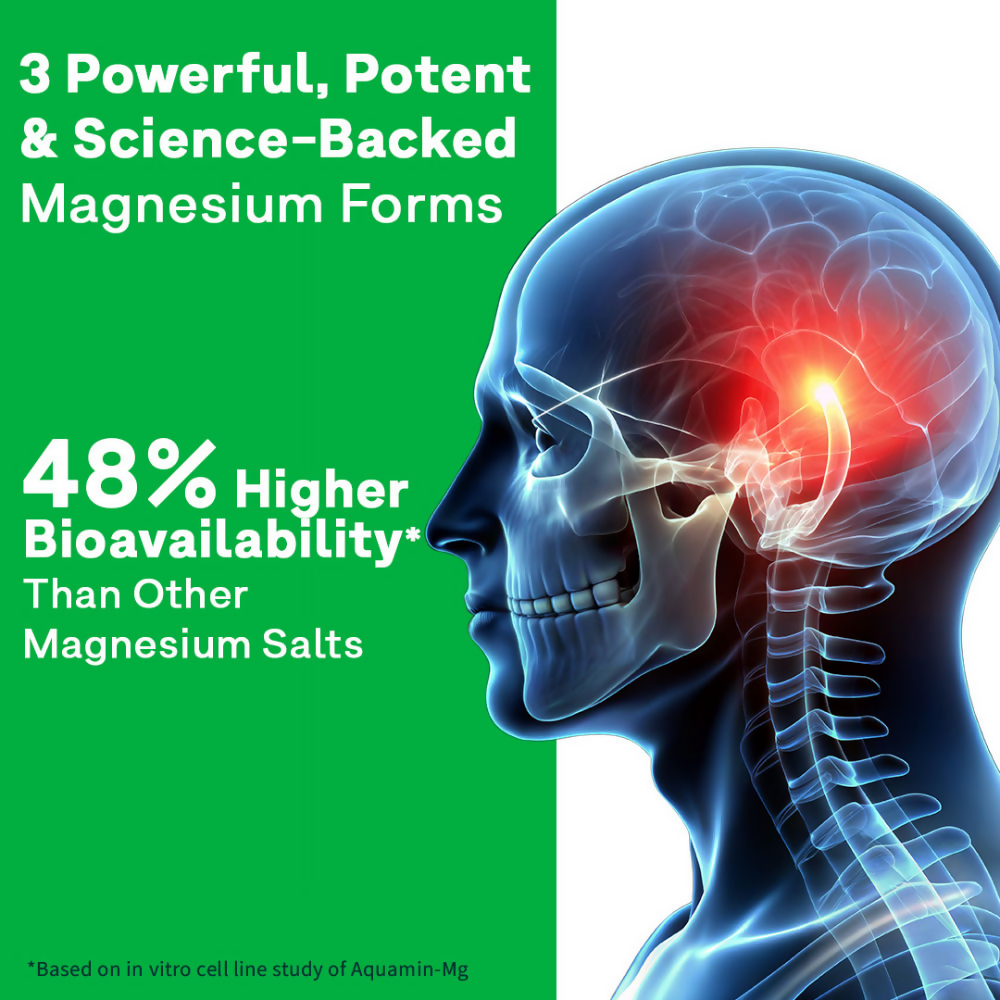 Oziva Plant Based Magnesium Triple Complex Tablets