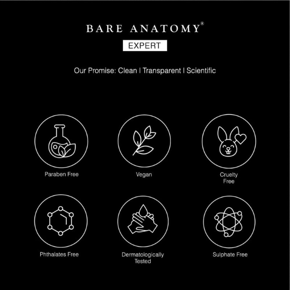 Bare Anatomy Anti Frizz Regime With Shampoo, Hair Mask & Leave In Conditioner