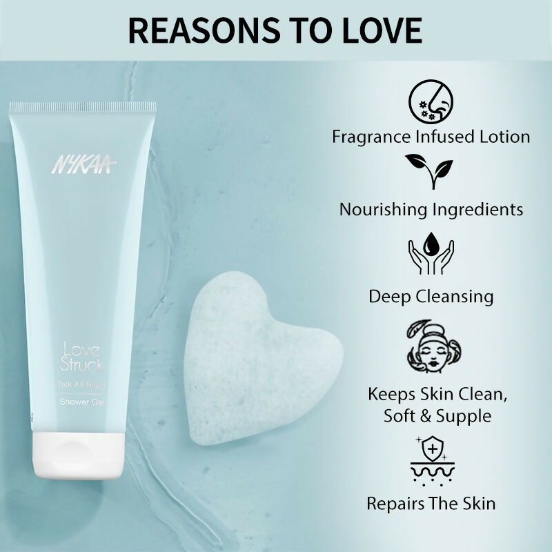 nykaa love struck talk all night shower gel buy in usa